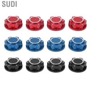 Sudi RC Wheel Nuts  RC Wheel Lock Nuts Aluminum Alloy  for RC Car