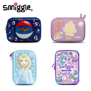 กระเป๋าดินสอ อเนกประสงค์ แต่งซิป ลายการ์ตูน Smiggle จากออสเตรเลีย เหมาะกับใส่เครื่องเขียน สําหรับเด็ก