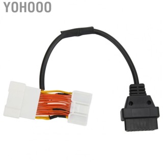 Yohooo OBD2 Splitter Cable  ABS Plastic Splitter Diagnostic Cable  for Car