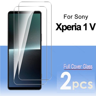 ฟิล์มกระจกนิรภัยกันรอยหน้าจอ HD สําหรับ Sony Xperia 1 10 V 5G Xperia1V Xperia10V 1V 10V V1 V10 Xperia1 Xperia10 V 2 ชิ้น