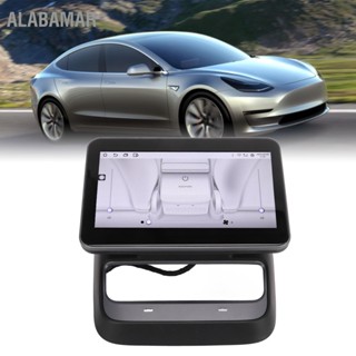 ALABAMAR 8in เบาะหลัง Media Control เครื่องเล่นมัลติมีเดีย IPS ไร้สาย Carplay HD เปลี่ยนจอแสดงผลสำหรับ Tesla รุ่น 3 Y