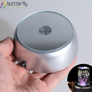 Buttterfly ฐานโคมไฟ LED รูปผีเสื้อ 3D หลากสีสัน สําหรับตกแต่งงานหัตถกรรม