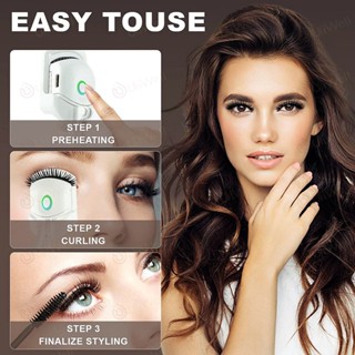 【COD】ที่ดัดขนตา 1PC ขนตา Curler ดัดผมไฟฟ้าดัดขนตา Curler ดัดขนตา ที่ดัดขนตางอน ที่หนีบขนตา เครื่องมือแต่งหน้า1PC ดัดผมไฟ