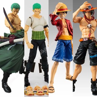 Shf โมเดลฟิกเกอร์ One Piece Mito Zoro Luffy สําหรับตกแต่งบ้านตุ๊กตา