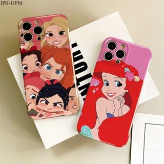 Compatible With Iphone 11 8 7 X XS XR Max SE Pro Plus + 2022 2020 เคสไอโฟน สำหรับ Case Cartoon Disney Princess เคส เคสโทรศัพท์ เคสมือถือ Hard Phone Cases