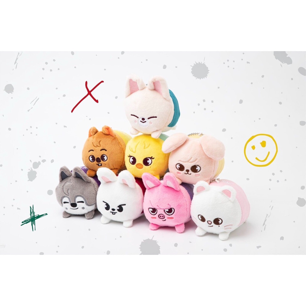 พวงกุญแจ จี้ตุ๊กตา Kpop Svt Skzoo STAY THE VICTORY ขนาดเล็ก สําหรับห้อยกระเป๋า