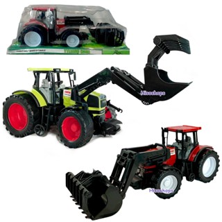 FARM TRACTOR รถฟาร์มเมอร์ รถทำฟาร์มของเล่น รถแทรคเตอร์ รถเล่นมือ งานสวย น่าเล่นมากๆค่ะ เลือกสี