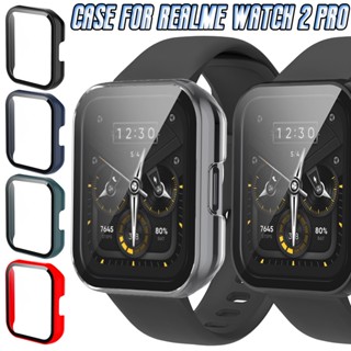 เคส สําหรับ Realme Watch 2 Pro Smart Watch ฝาครอบเต็มรูปแบบ และฟิล์มกระจกนิรภัย ป้องกันรอยขีดข่วน Realme Watch 2 Pro เคส