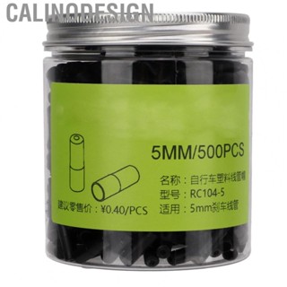 Calinodesign 500pcs Bicycle 4mm / 5mm Brake Cable Housing Brake Gears Outer Cable End Tips Crimps Derailleur Cable Wire Tip