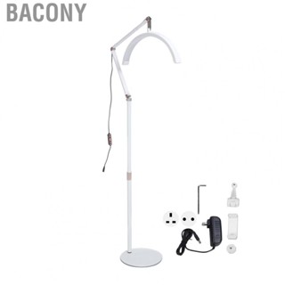 Bacony Half Moon Fill Light  Adjustable Color Temperature Adjustable Brightness Half Moon Beauty Light  for Video Recording