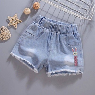 3-12 Years Old Girls Shorts 2023 Summer New Childrens Thin Childrens Shorts Outer Wear Girls Denim Shorts dEsM