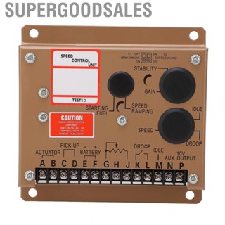 Supergoodsales Generator Speed Governor  Stable ESD5522 Generator Speed Control Unit Panel Aluminium Alloy  for Factory