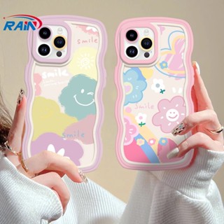 เคสโทรศัพท์มือถือ TPU ลายดอกไม้ ก้อนเมฆ หลากสี สําหรับ Redmi Note 12 Redmi A1 A2 10C 10A 9C 9T Note 11S 10 5G 10S 9S 8 Pro Xiaomi Poco M5S M3 X3 Pro NFC