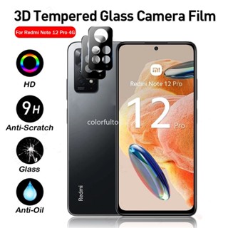 Back Protective Film For Xiaomi Redmi Note 12S 12 Pro Plus + 12Pro+ 12T Pro Note12TPro Note12Pro 4G 5G 3D Curved Full Cover Camera Tempered Glass Screen Protector Lens Film