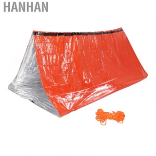 Hanhan Camping Tent Lightweight Portable PE Aluminized Film  Family Tent Hot