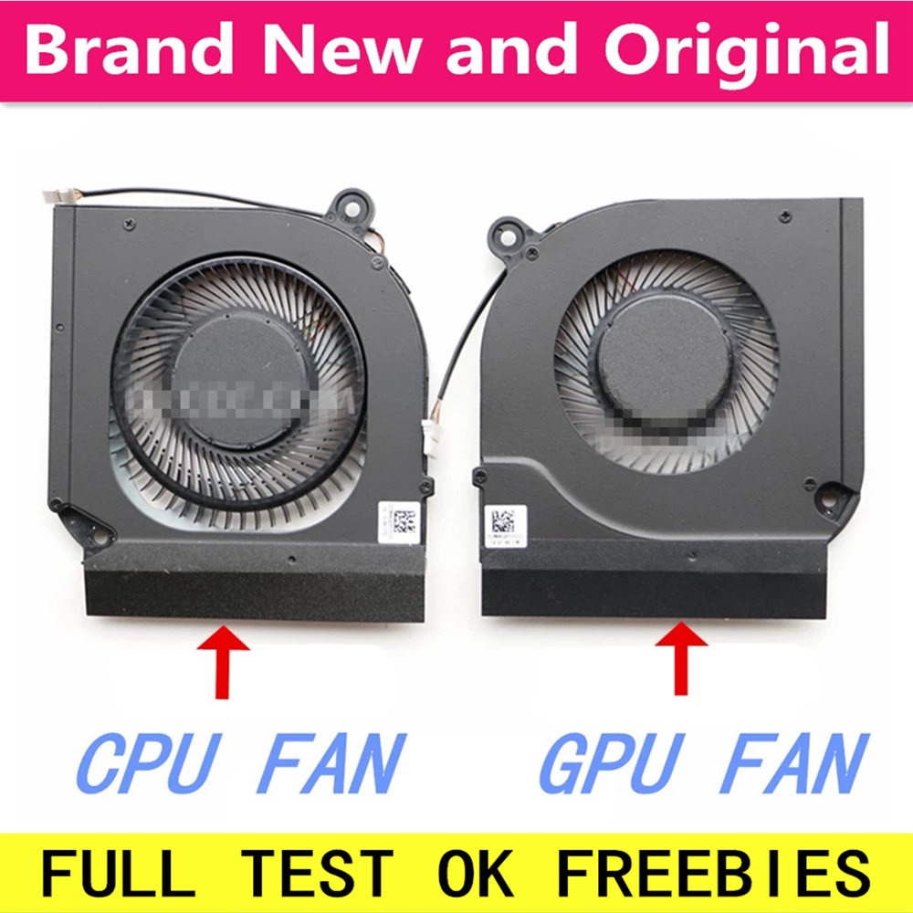 พัดลมระบายความร้อน CPU สําหรับ ACER Nitro 5 AN517-41 AN517-52 AN515-55 PH315-53 AN515-56 AN515-57 &amp; พัดลมระบายความร้อน GPU