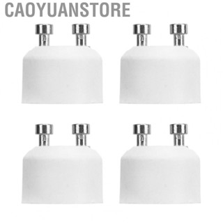 Caoyuanstore GU10 To MR16 Lamp Holder Functional ABS High Temp Resistant Long Lasting  Aging Bulb Base Converter for  Halogen Lamp