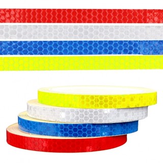 ⚡READYSTOCK⚡Car Bicycle Reflective Stickers Bike Wheel Eyebrow Rim Safety DIY Reflector Tape