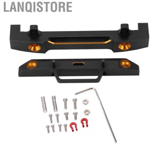 Lanqistore RC Car Upgrade Parts Easy Installation  RC Car Front Rear Bumper Aluminum Alloy for 1/24 RC Car