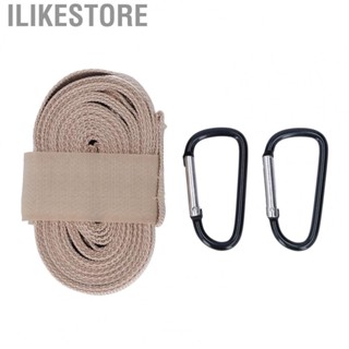 Ilikestore Camping Storage Strap 10.17ft Durable Nylon 7 Round Holes Hammock Straps❤GRO