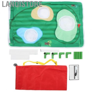 Lanqistore Oxford Cloth Golf Swing Practice Set  Foldable Mesh Golf Chipping Practice Set Thickened Durable  for Indoor