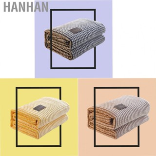 Hanhan  Quilt Double Sided Soft Comfortable  Feeling Cut Flowers Portable Summer Cool  for Office Sofa