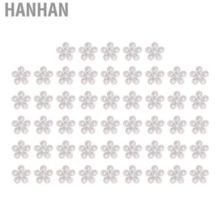 Hanhan Rhinestone Flower   50pcs Simple Operation Beautiful Attractive Sew On  DIY Fashionable  for Collars for Curtains for Women