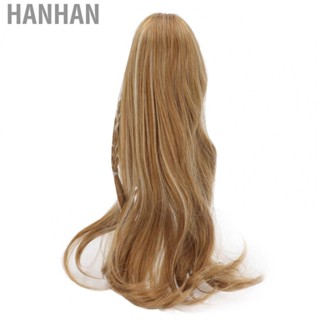 Hanhan BJD Doll Hair Wig  BJD Wig Curly Soft Long Linen with Sewn Hairs for  Up