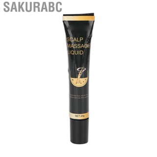 Sakurabc Hair Growth Serum Activate Hair Follicle Natural Nourishing Ingredients Scalp Massaging Hair Regrowth  Oil Roll Ball