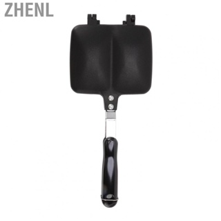 Zhenl Nonstick Panini Pan Aluminum Alloy Double Sided Maker Better Heat Transfer for Home Kitchen for Lunch