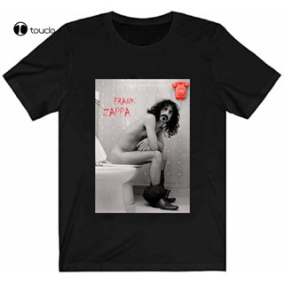 เสื้อยืด พิมพ์ลาย Frank Zappa Sitting On The Toilet สําหรับผู้ชาย 2023