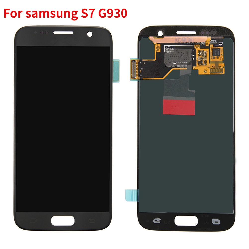 AMOLED สําหรับ SAMSUNG Galaxy S7 จอแสดงผล G930 G930F LCD Touch Screen Digitizer สําหรับ Samsung G930