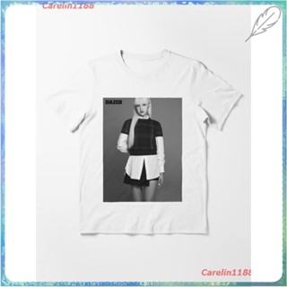  พิมพ์ลาย 2022 kpop IVE LIZ - Eleven Dazed Korea Magazine Essential T-Shirt เสื้อยืด ดพิมพ์ลาย เสื้อยืดผ้าฝ้าย คอกลม cot