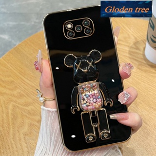 เคสโทรศัพท์มือถือ ซิลิโคนนิ่ม กันกระแทก ลายต้นไม้ Gloden สําหรับ XIAOMI POCO X3 PRO POCO X3 NFC POCO X3