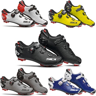 Sidi Drako 2 MTB Lock shoes Vent Carbon MTB shoes รองเท้าปั่นจักรยาน รองเท้าจักรยาน