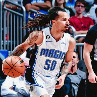 เสื้อกีฬาบาสเก็ตบอล Orlando Magic 22-23 Season Jersey NO.50 Cole Anthony สําหรับผู้ชาย