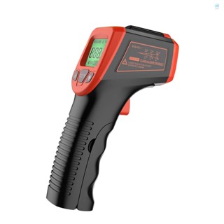 Infrared Thermometer, Non-Contact Digital Laser Temperature  -58°F to 1112°F (-50°C to 600°C) with LCD Display,red