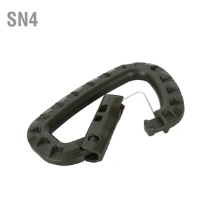 SN4 หัวเข็มขัด Carabiner ขนาดเล็กแบบแขวนตั้งแคมป์กลางแจ้ง