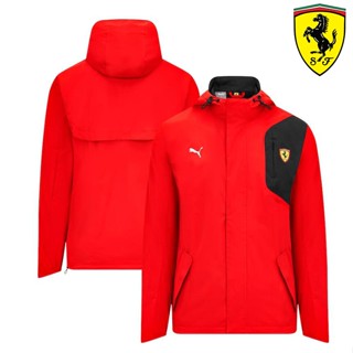 ใหม่ล่าสุด F1 เสื้อกันหนาว มีฮู้ด แขนยาว ลาย Scuderia Ferrari F1 2022 แฟชั่นฤดูใบไม้ผลิ สําหรับผู้ชาย และผู้หญิง 2023