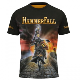 เสื้อยืด ลาย Hammerfall H025 3D