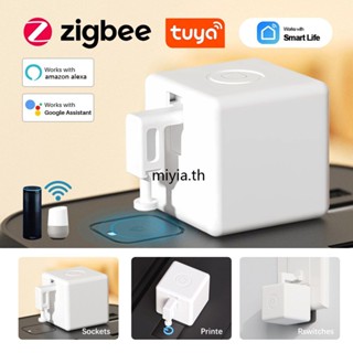 Tuya Zigbee หุ่นยนต์นิ้วมืออัจฉริยะ ปุ่มกด บลูทูธ เกตเวย์ รีโมตคอนโทรล พร้อม Alexa Google Home