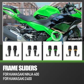 โปรโมชั่น บาร์ป้องกันตัว กันกระแทก สําหรับ Kawasaki Ninja Ninja400 Z400 18-23