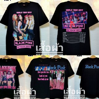 เสื้อวง Black Pink ป้ายHotrock มือ1