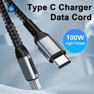 [พร้อมส่ง] สายชาร์จ สายข้อมูล แบบถัก 5A Type C ไม่ลามไฟ สําหรับ Huawei