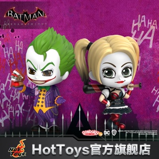 Hottoys ตุ๊กตาของเล่น รูป Batman Arkham Knight Joker Harley Quinn สําหรับเก็บสะสม