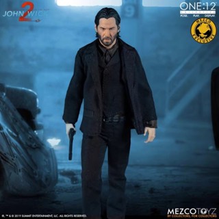 พร้อมส่ง ของแท้ ONE:12 Mezco Toyz John Wick Chapter 2 โมเดลฟิกเกอร์ ขยับได้ สําหรับเก็บสะสม