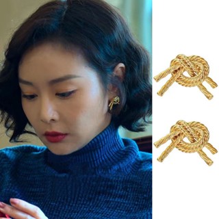 Hurricane Sister-in-law Chen Shuting ต่างหู หรูหรา สําหรับผู้หญิง