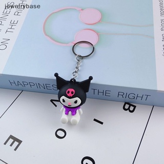 [jewelrybase] พวงกุญแจ จี้ตุ๊กตาเรซิ่น รูปการ์ตูน Kuromi Hello Kitty My Melody แบบพกพา