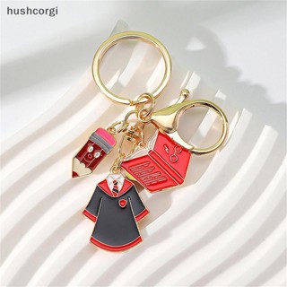 [hushcorgi] พวงกุญแจโลหะ จี้หมวกปริญญาตรี สร้างสรรค์ ของขวัญรับปริญญา สําหรับนักเรียน