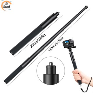 【IS】ไม้เซลฟี่กล้องแอคชั่น พร้อมสายคล้องข้อมือซิลิโคน สําหรับ One Rs X3 Selfie Extension Rod